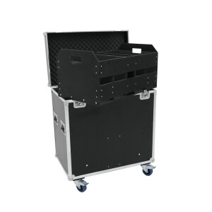 Roadinger Flightcase 8x Audience Blinder 2xCOB