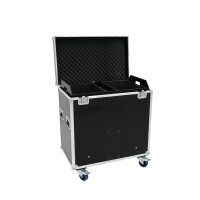 Roadinger Flightcase 8x Audience Blinder 2xCOB