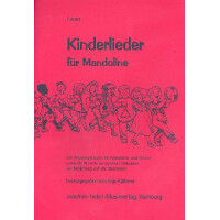 Kinderlieder für Mandoline mit Akkordsymbolen