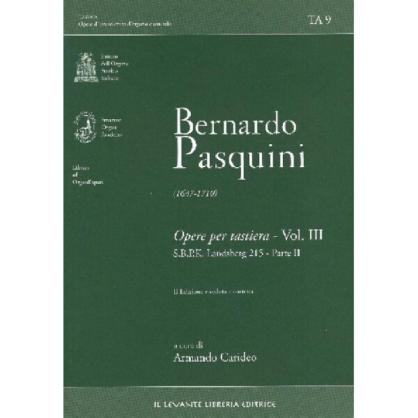 Opere per tastiera vol.3