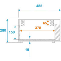 Roadinger Flightcase 2x TSL-100/TSL-200