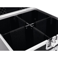 Roadinger Flightcase 4x PAR-56 Spot kurz