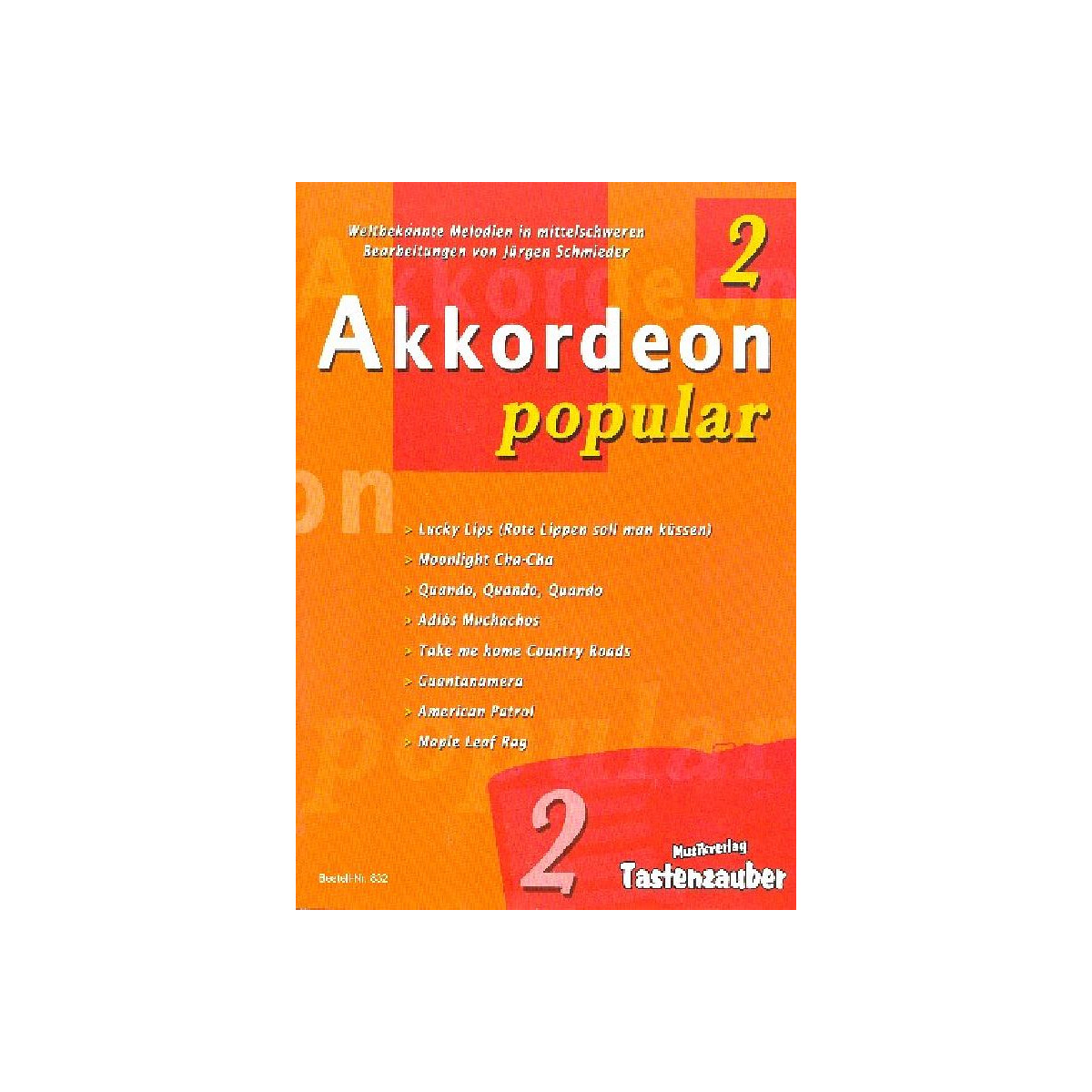 Akkordeon popular Band 2 box