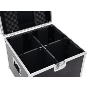 Roadinger Flightcase 4x PAR-56 Spot long