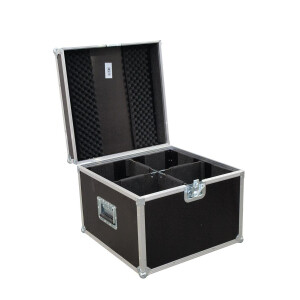 Roadinger Flightcase 4x PAR-64 Spot short