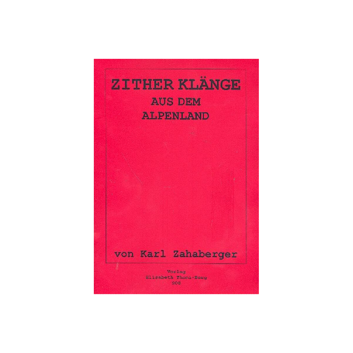 Zitherklänge aus dem Alpenland box