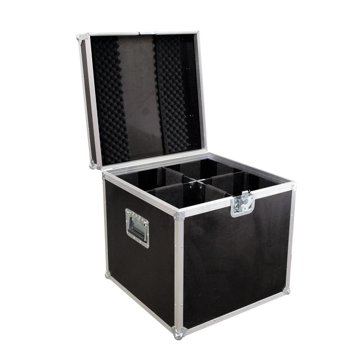 Roadinger Flightcase 4x PAR-64 Spot lang box