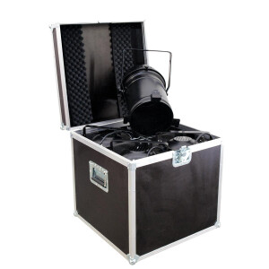 Roadinger Flightcase 4x PAR-64 Spot long