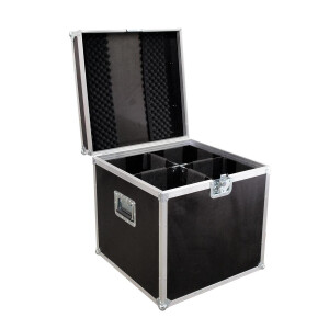 Roadinger Flightcase 4x PAR-64 Spot lang Haken