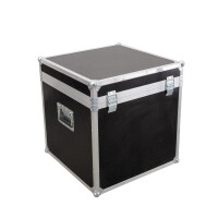 Roadinger Flightcase 4x PAR-64 Spot lang Haken