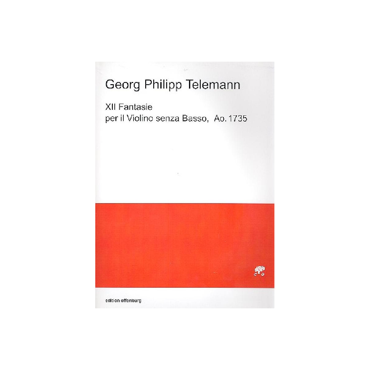 12 Fantasien für Violine box