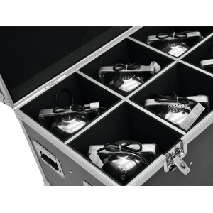Roadinger Flightcase 8x PAR-64/ML-56