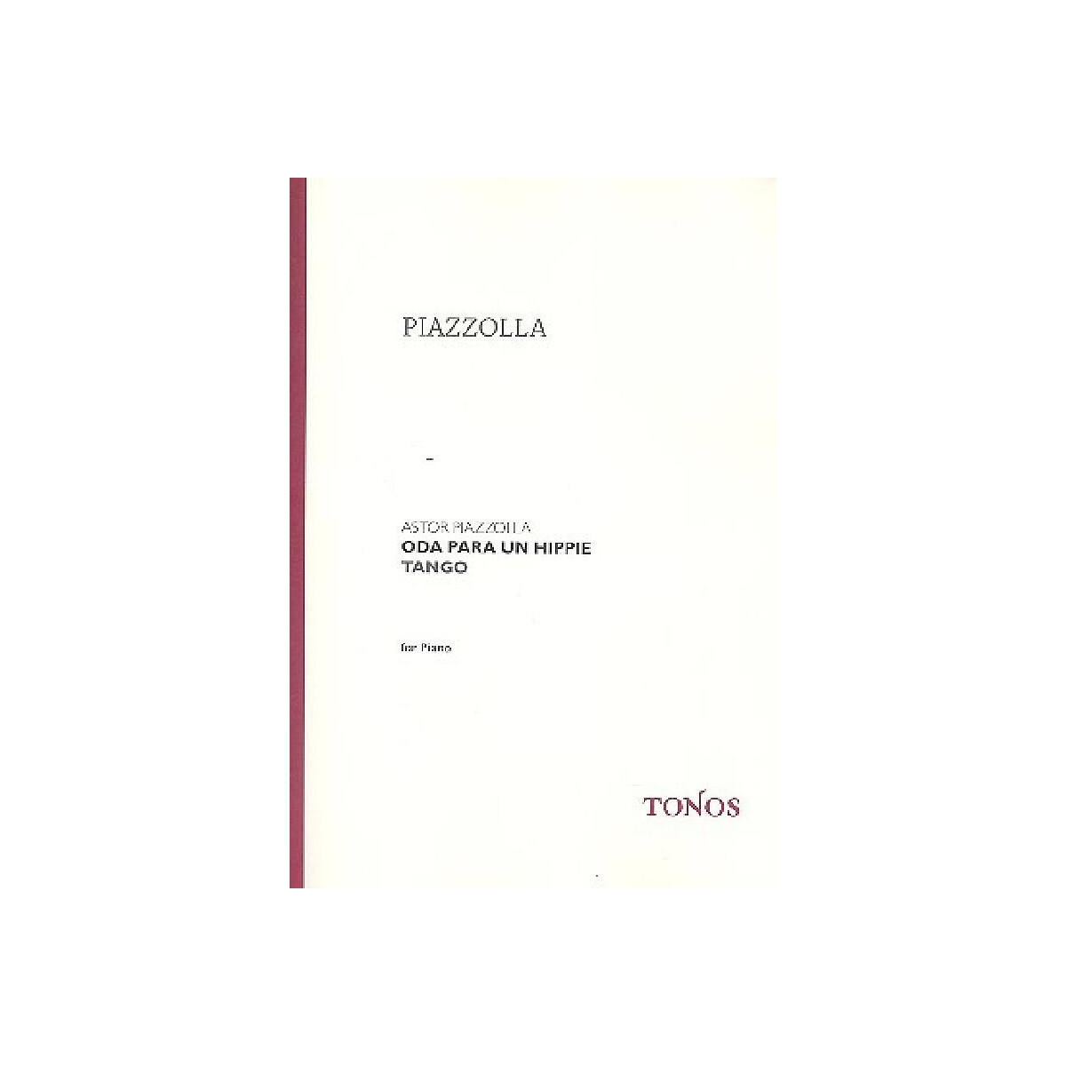 Oda para un hippie para piano box