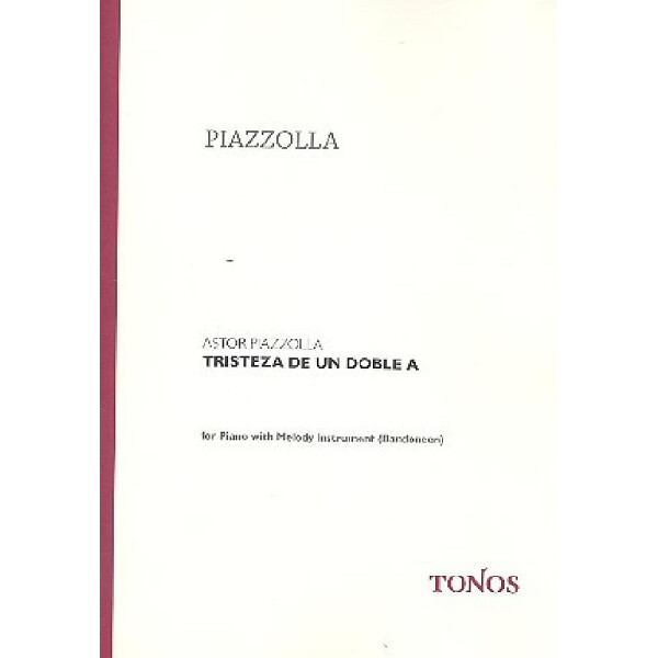 Tristeza de un doble a für Klavier
