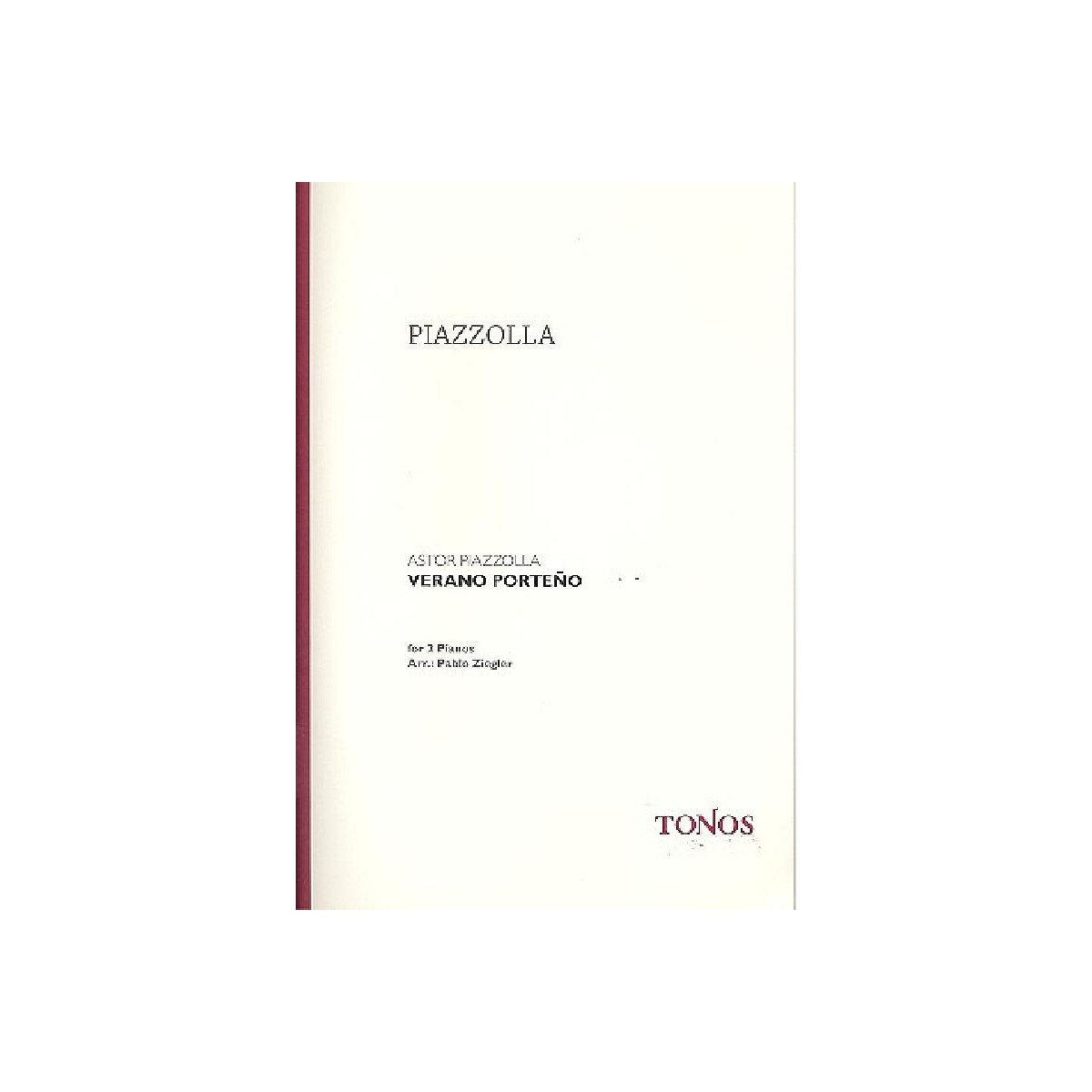 Verano porteno for 2 pianos box