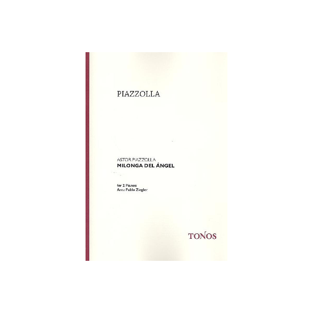 Milonga del angel for 2 pianos box