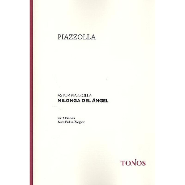 Milonga del angel for 2 pianos