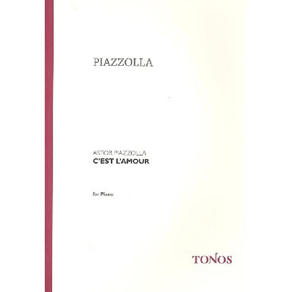 Cest lamour Tango für Klavier