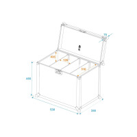 Roadinger Flightcase 4x SLS size L
