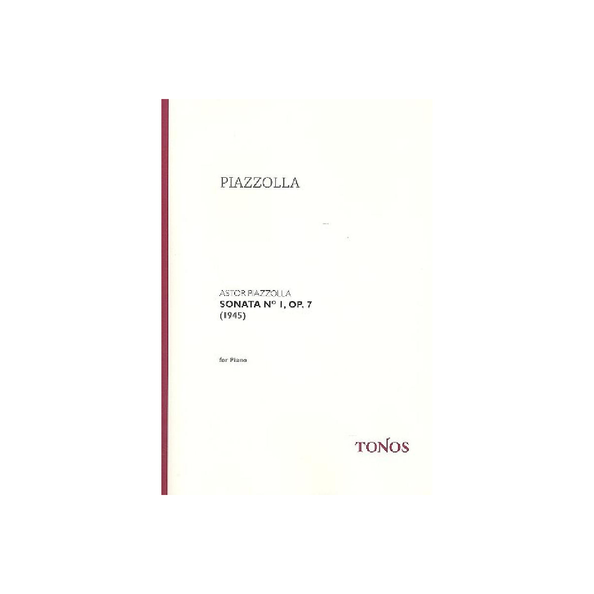 Sonate Nr.1 op.7 für Klavier box