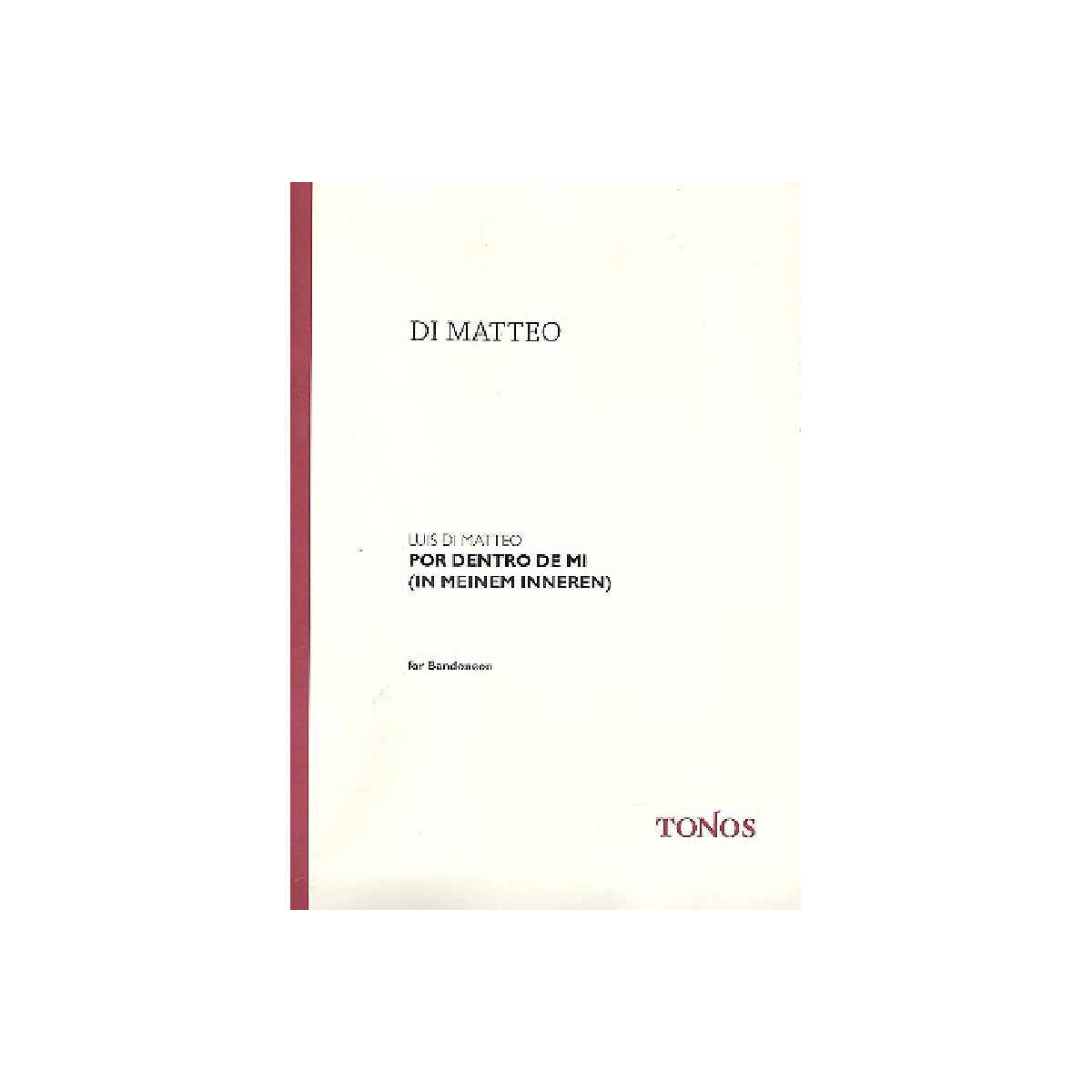 Por dentro de mi für Bandoneon box