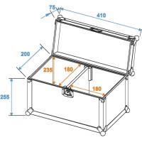 Roadinger Flightcase 2x TMH-6/7/8/9