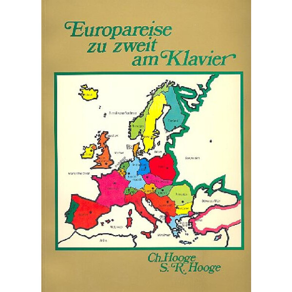 Europareise zu zweit am Klavier