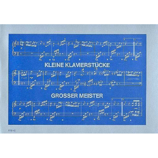 Kleine Klavierstücke großer Meister mit Komponistenportraits
