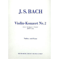 Konzert E-Dur Nr.2 BWV1042 für