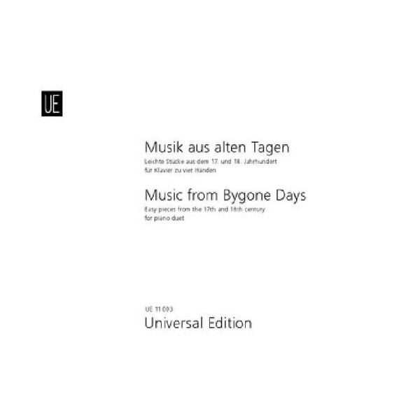 Musik aus alten Tagen 10 leichte