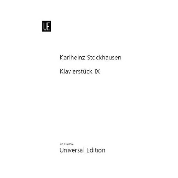 Klavierstück 9