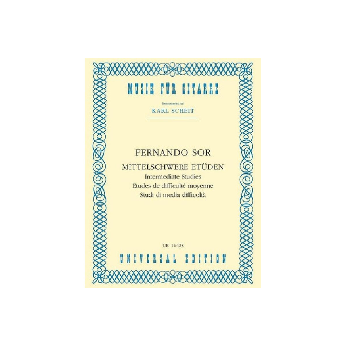 Mittelschwere Etüden aus op.6, op.3 box