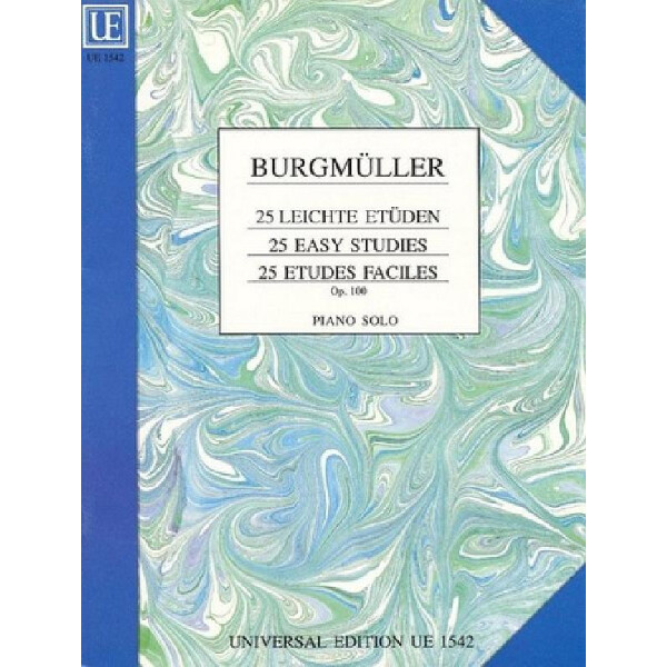 25 leichte Etüden op.100