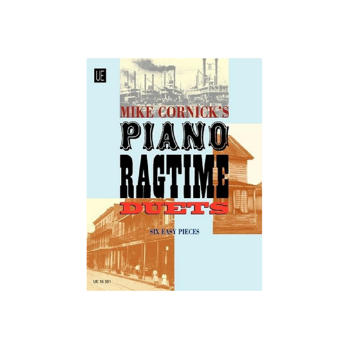 Piano Ragtime Duets 8 easy pieces box