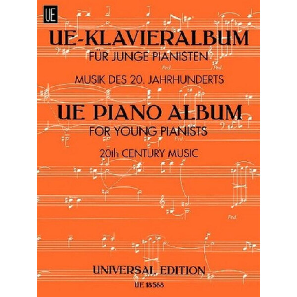 UE-Klavieralbum für junge Pianisten Musik des 20. Jahrhunderts