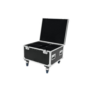 Roadinger flight case 4x TMH-30/TMH-40/TMH-60