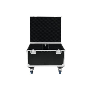 Roadinger flight case 4x TMH-30/TMH-40/TMH-60