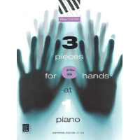 3 pieces for 6 hands at