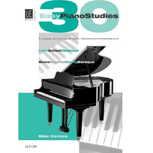 30 easy piano studies in classical, jazz