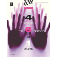 4 pieces for 6 hands at 1 piano