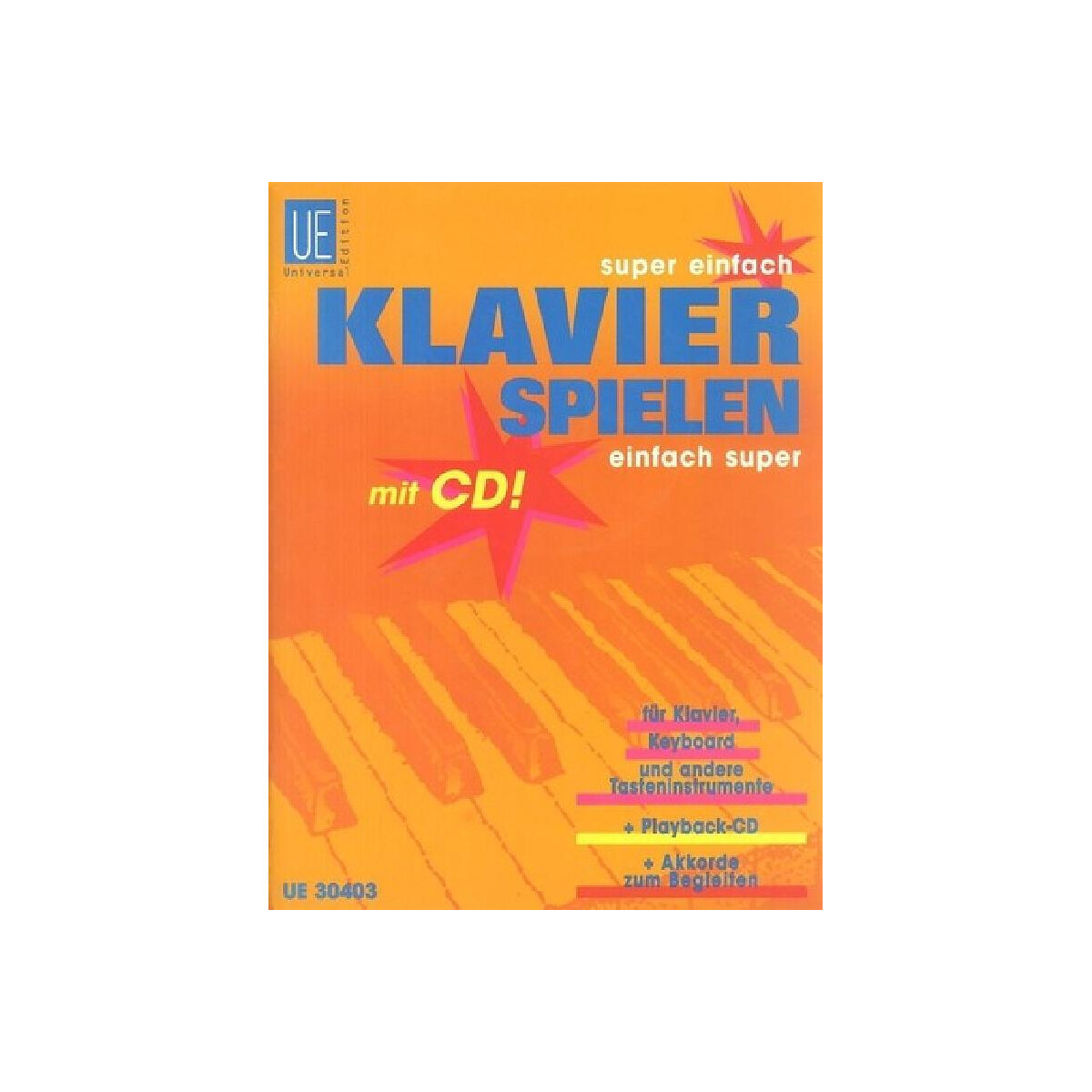 Klavierspielen einfach super (+CD) box