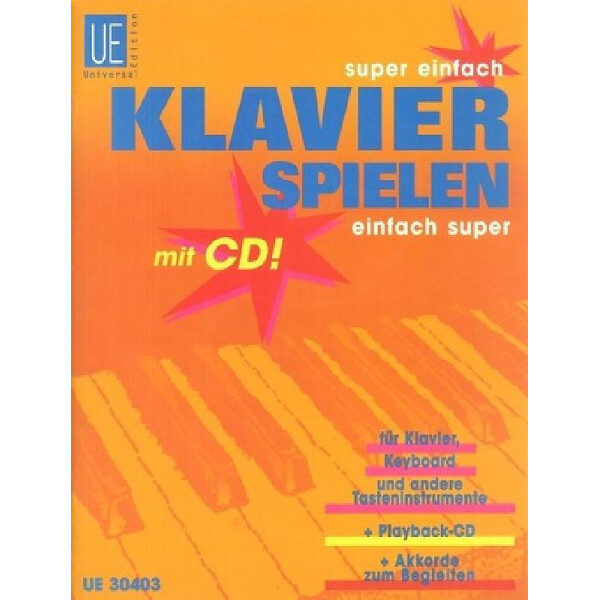 Klavierspielen einfach super (+CD)