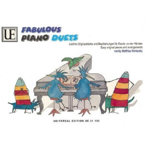 Fabulous piano duets leichte