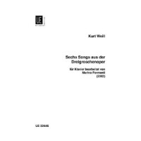 6 Songs aus der Dreigroschenoper