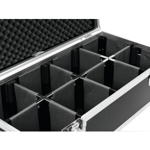 Roadinger Flightcase 8x AKKU UP-4