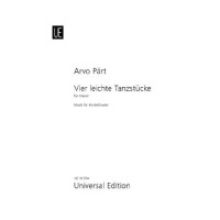 4 leichte Tanzstücke für Klavier