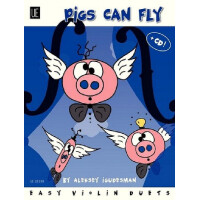 Pigs can fly (+CD) for 2 violins