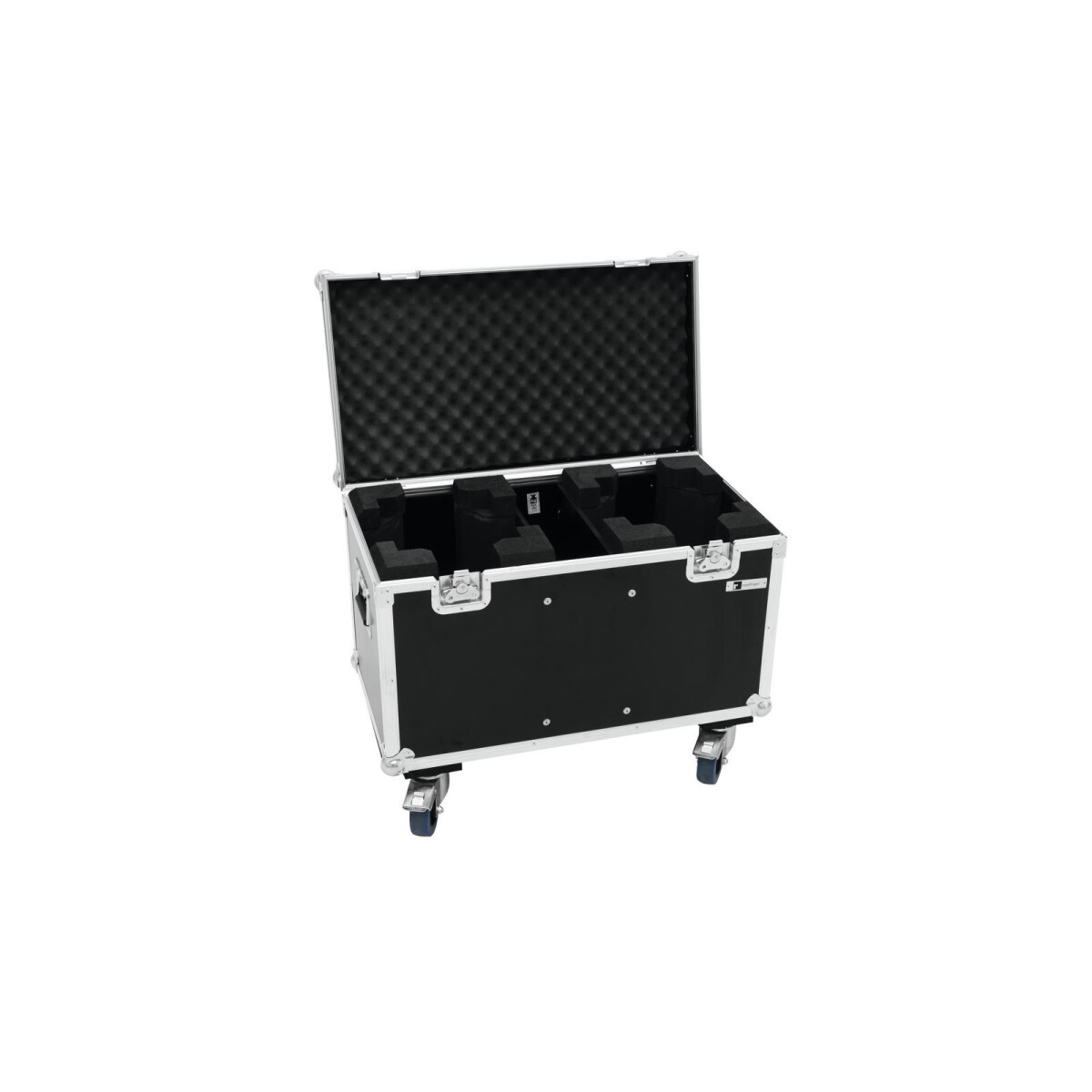Roadinger Flightcase 2x TMH-X5 mit Rolle box