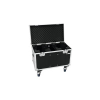 Roadinger Flightcase 2x TMH-X5 with wheels