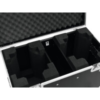 Roadinger Flightcase 2x TMH-X5 with wheels
